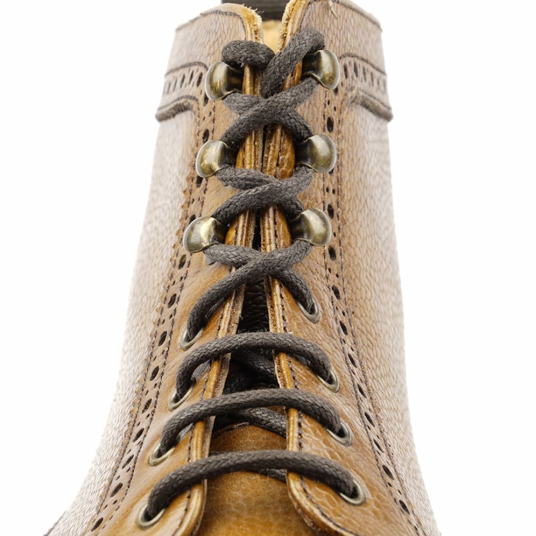 Mountain Boot's Cuir Grainé Gold-Chaussures-Norbert Bottier