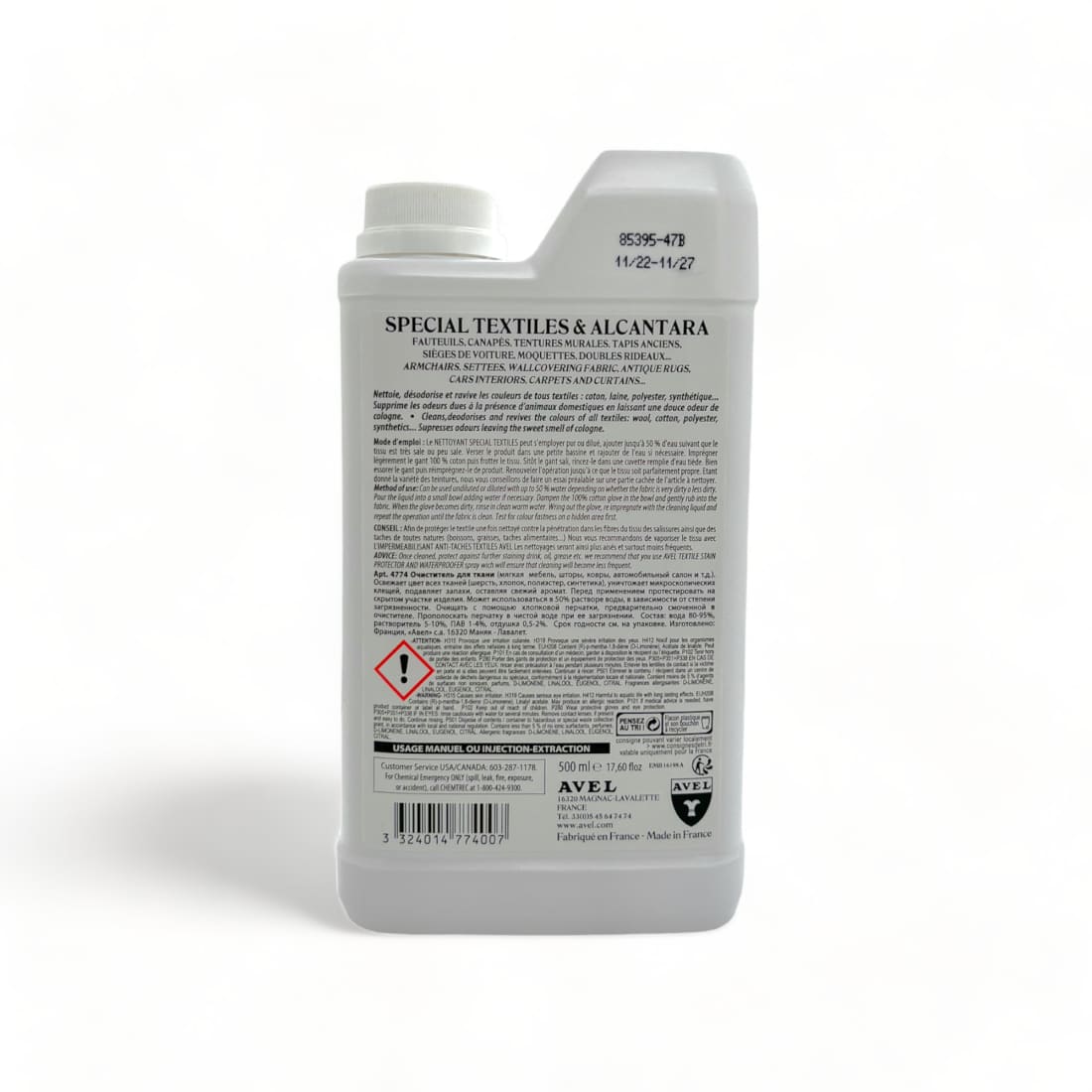 Nettoyant Spécial Textiles - Avel - 500 ml - Accessoires