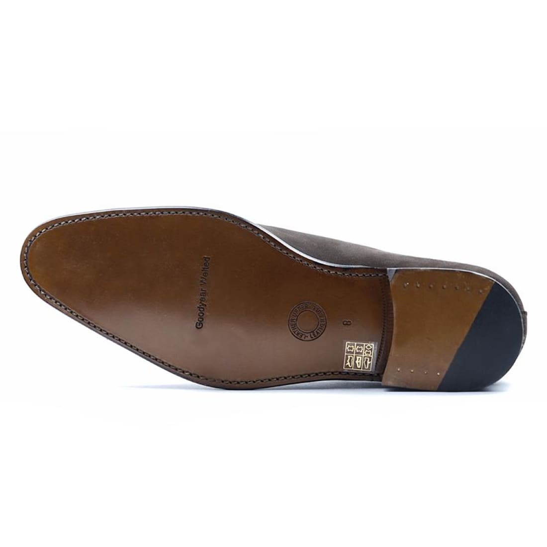 One-Cut Daim Marron-Chaussures-Norbert Bottier