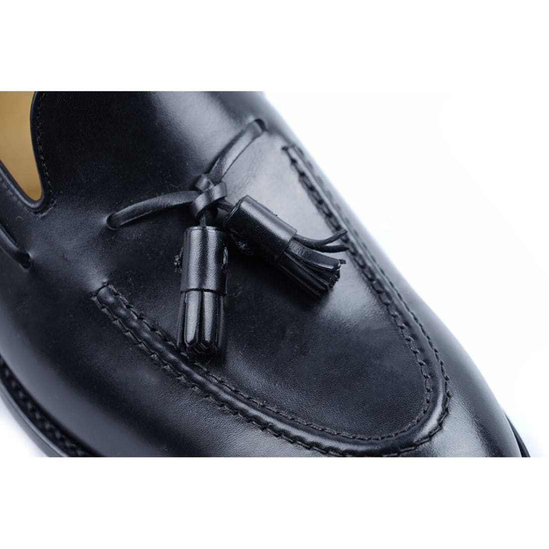 Mocassin Pampille Cuir Noir-Chaussures-Norbert Bottier