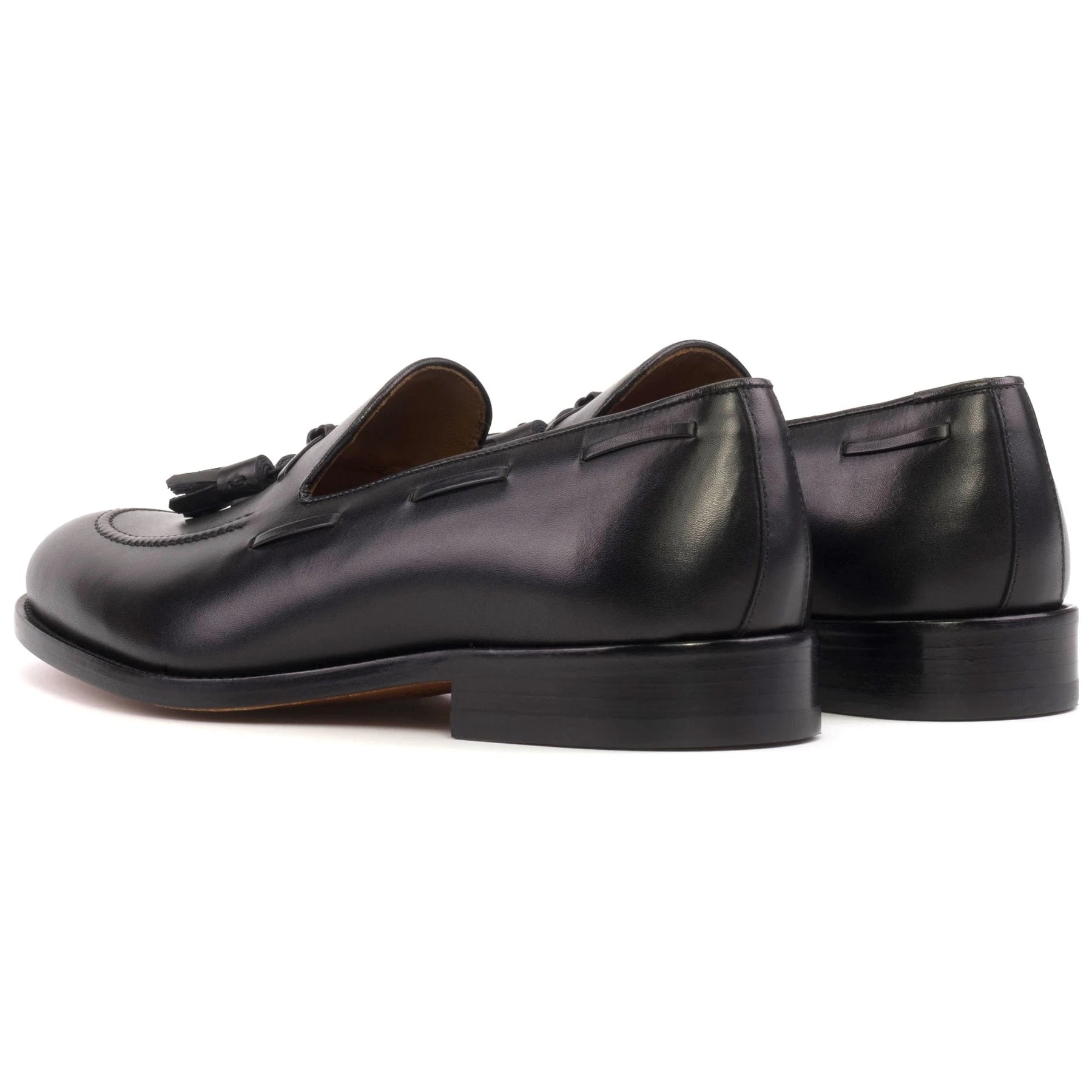 Pampille - Mocassins Cuir Noir Norbert Bottier Chaussures Norbert Bottier