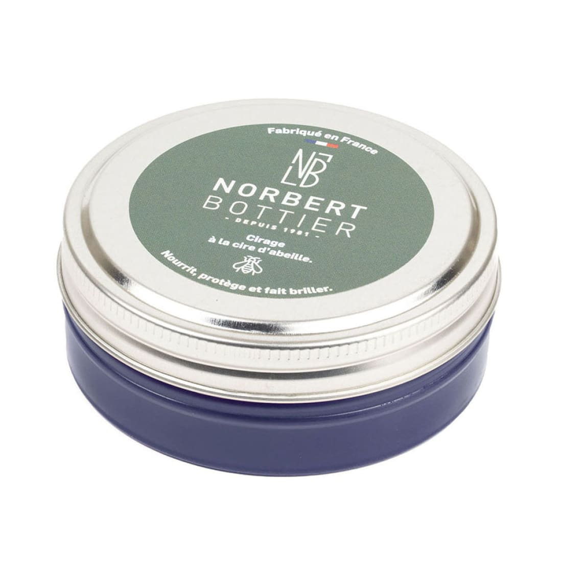 Pâte de cirage bleu marine 50 ml - Accessoires