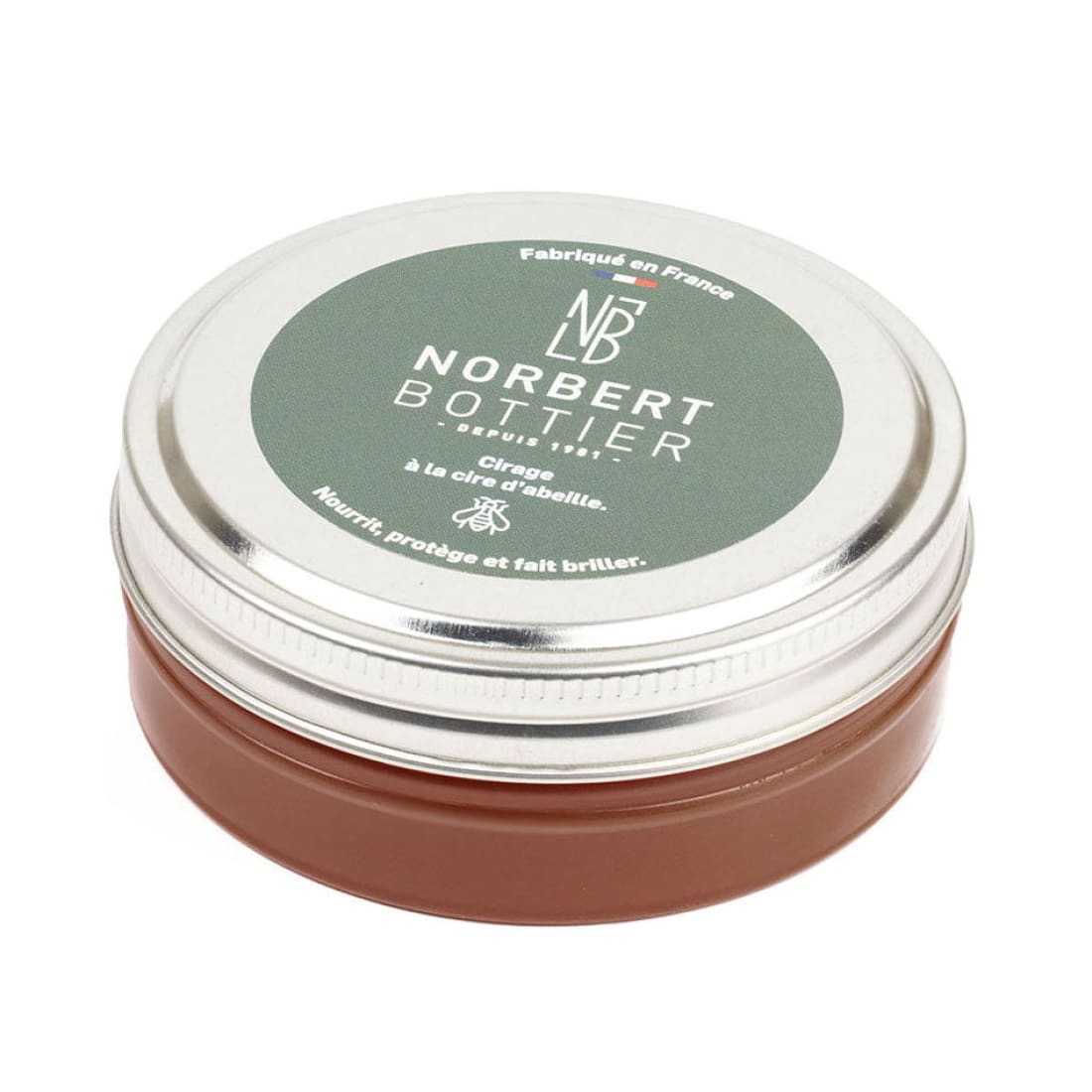 Cirage cire 50 ml couleur marron fermé