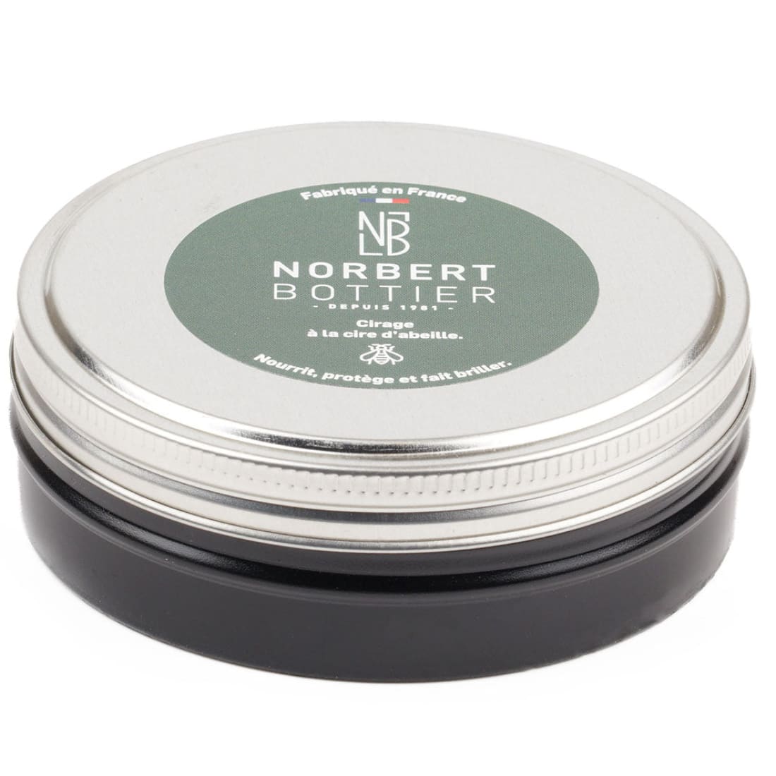 Pâte de cirage noir 100 ml