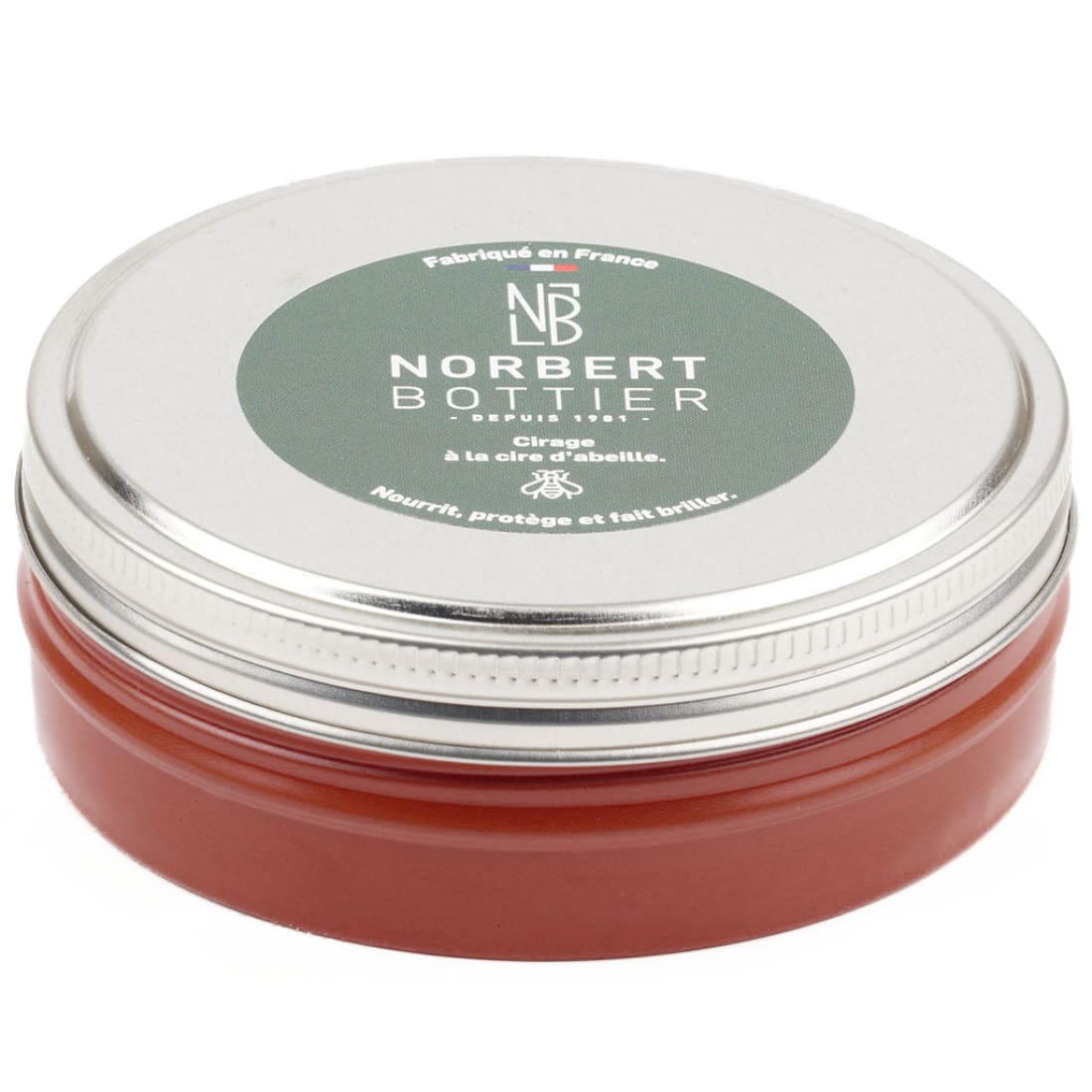 Pâte de cirage rouge bordeaux 100 ml