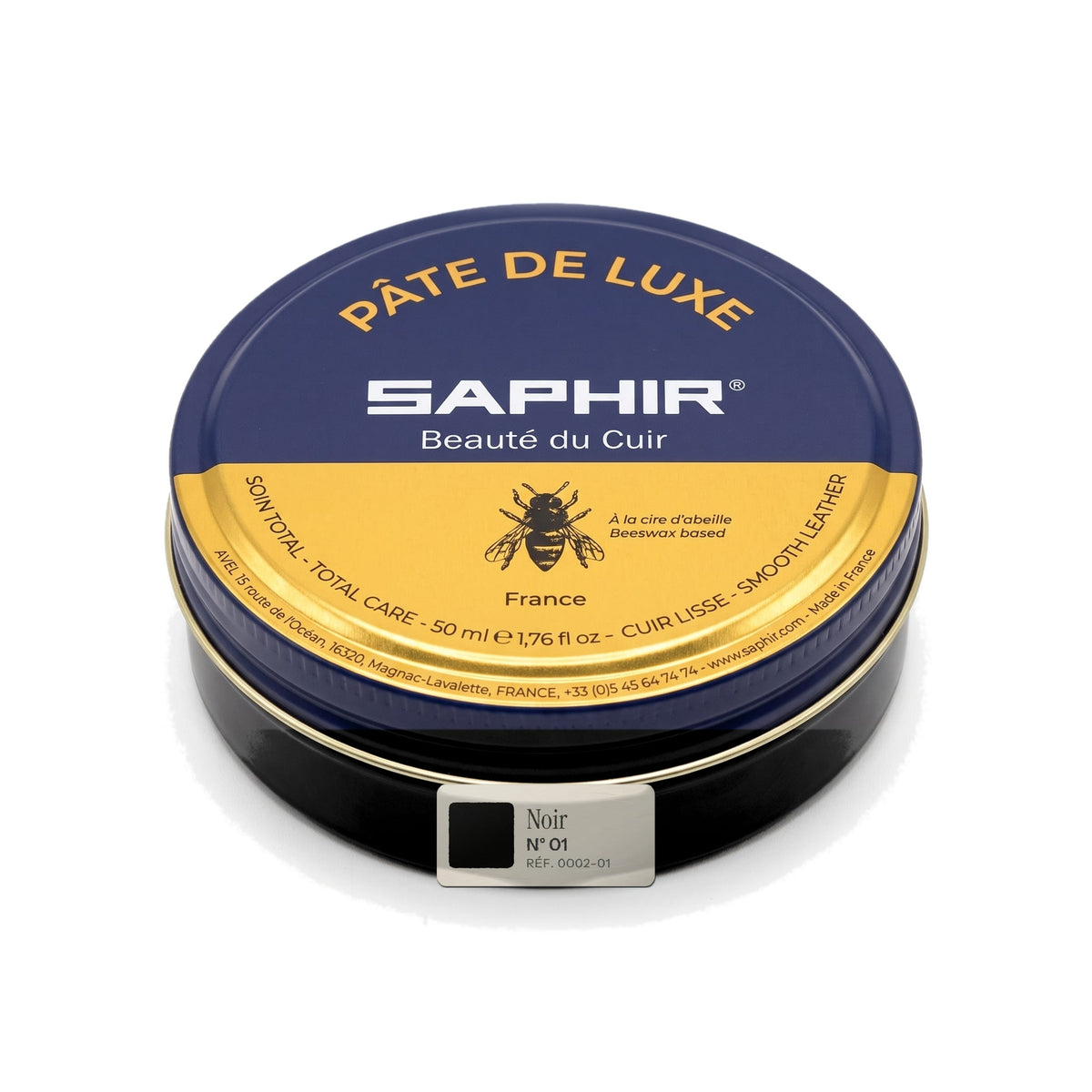 Pâte de Luxe Saphir Noir, boîte métal de 50 ml