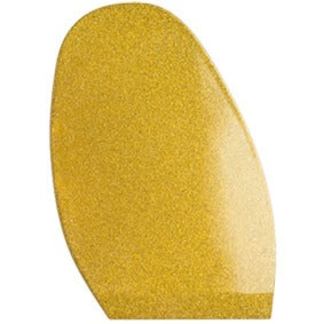 Pose de patins encastrés - Jaune pailleté / Mirroir -