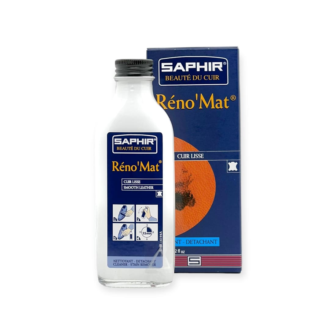 Rénomat nettoyant cuir - Saphir - Accessoires