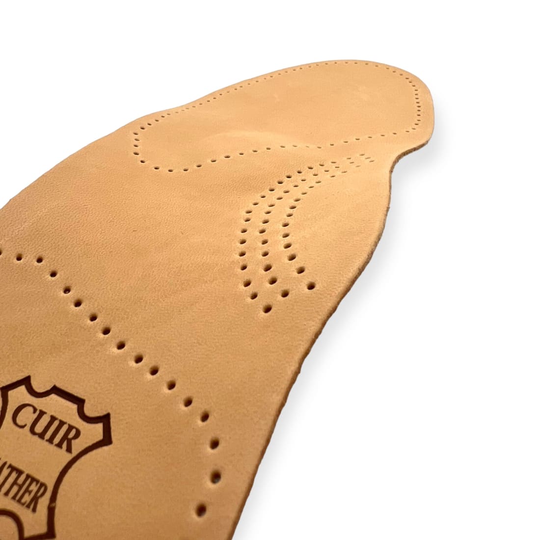 Semelles Orthopédiques entières en cuir - Saphir -