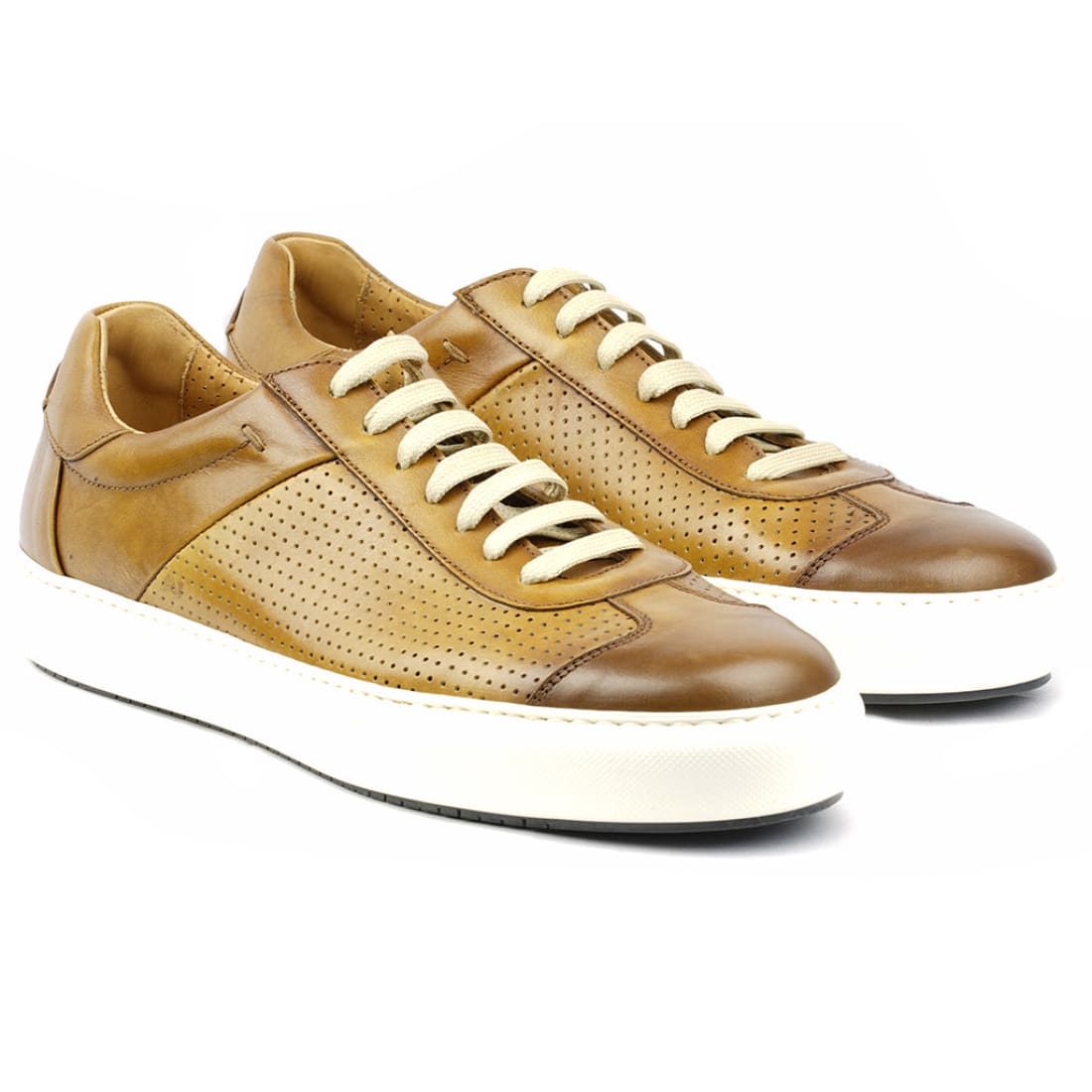 Spare Cuir Gold Patiné