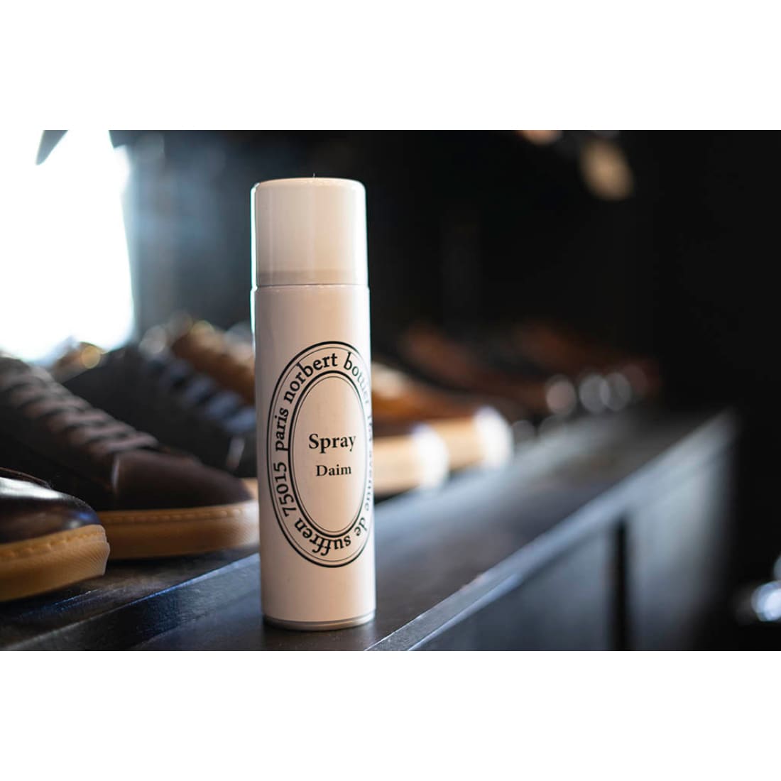 Spray incolore imperméabilisant pour chaussures en cuir et daim - Norbert Bottier