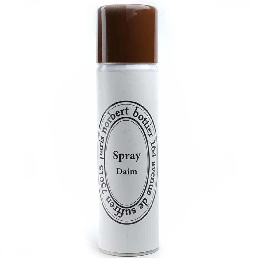 Spray à daim marron moyen rénovateur et imperméabilisant pour chaussures en cuir et daim - Norbert Bottier
