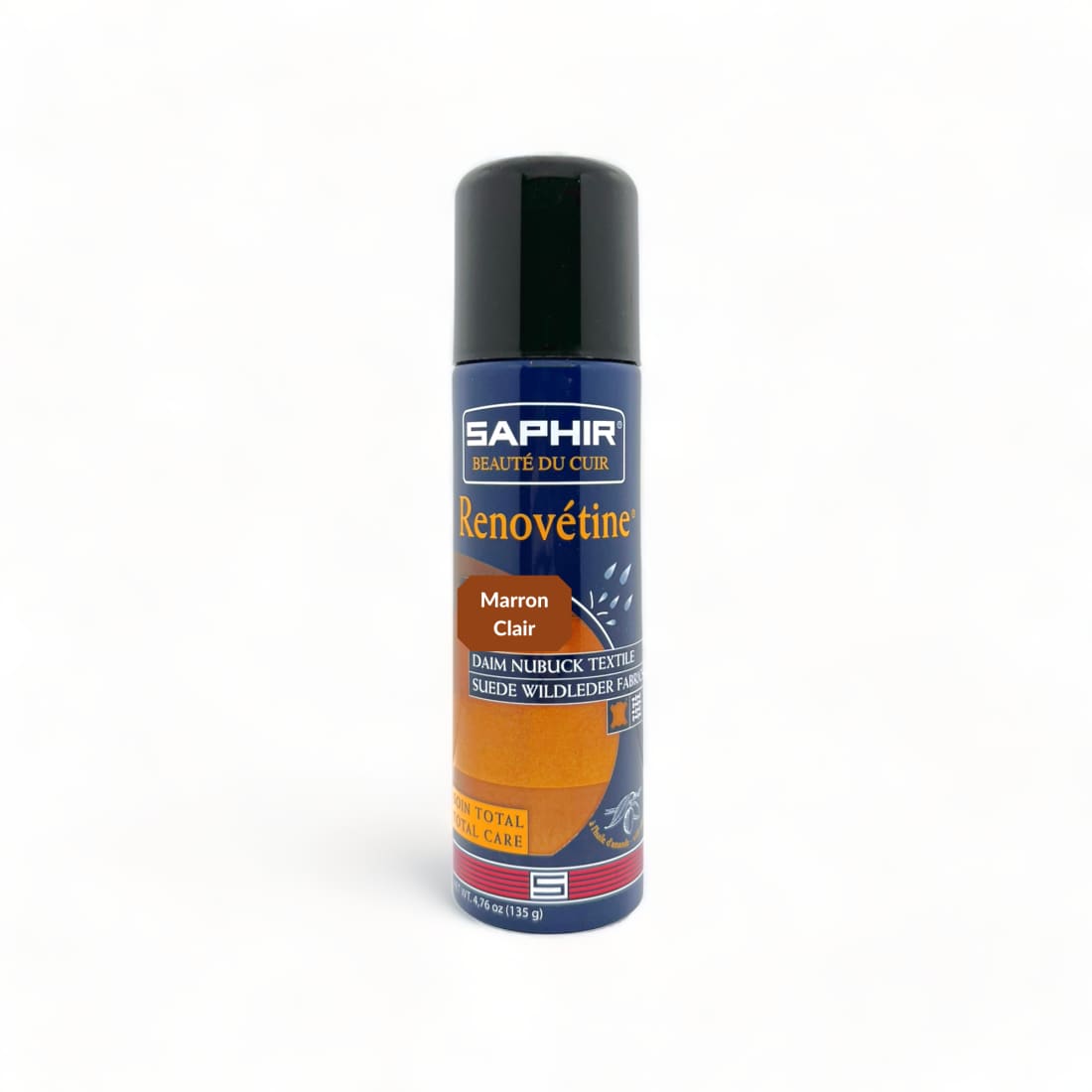 Spray Rénovétine Daim Marron Clair - Saphir - 200 ml -