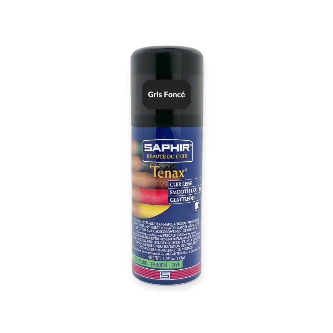 Spray Tenax Teinture Gris Foncé - Saphir - 150 ml -