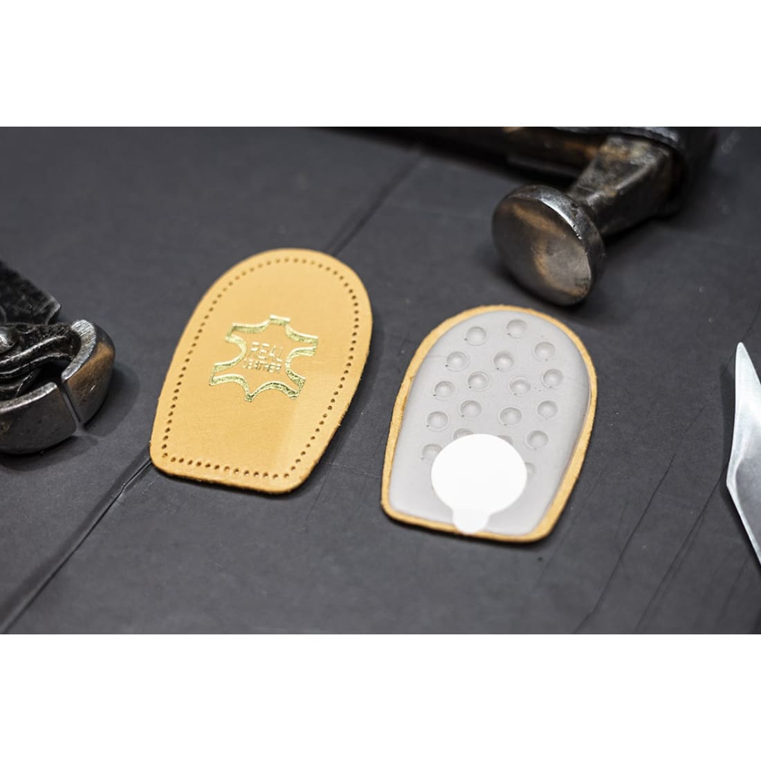 Talonnettes en cuir - Semelles - Norbert Bottier