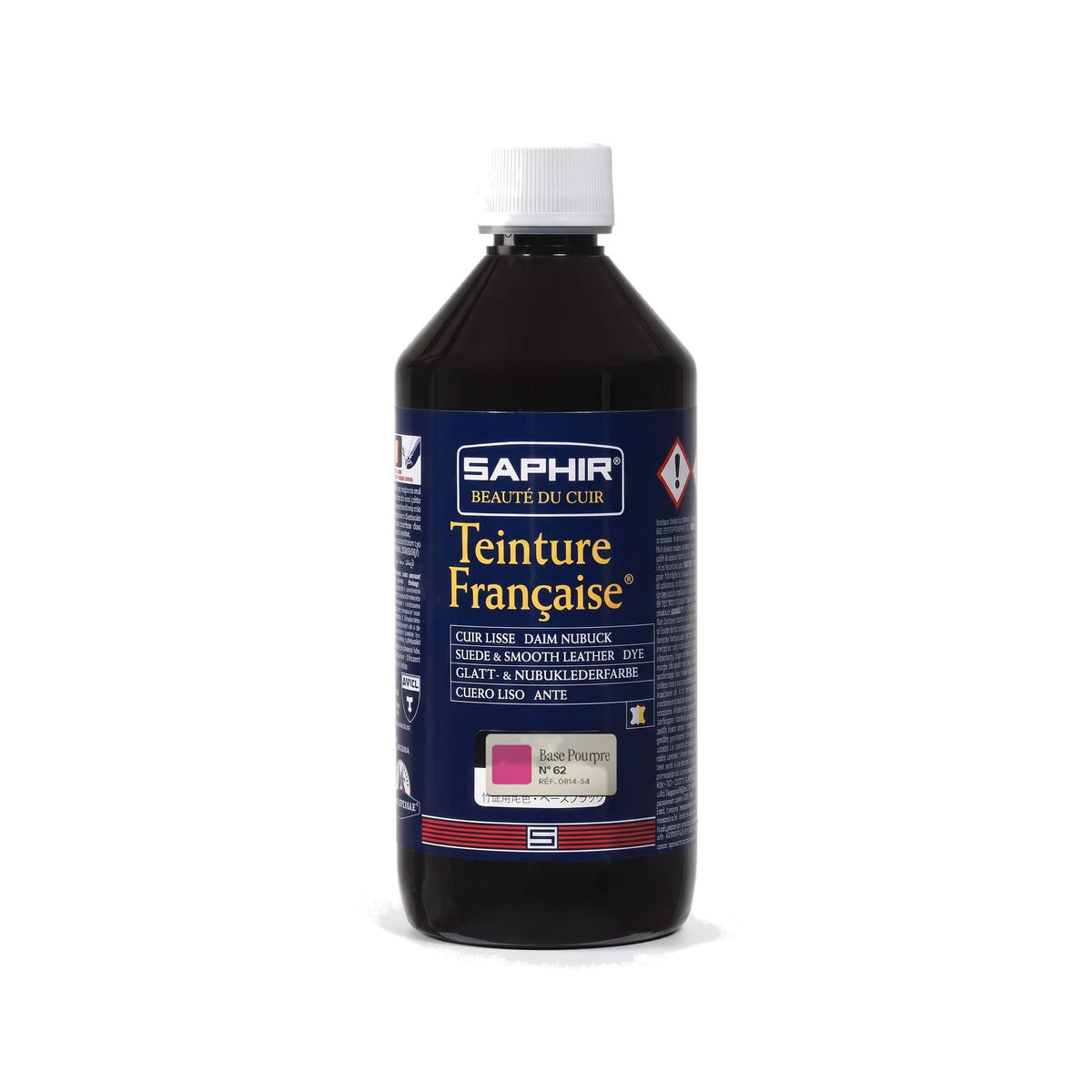 Teinture Française Saphir Base Pourpre, flacon de 500 ml