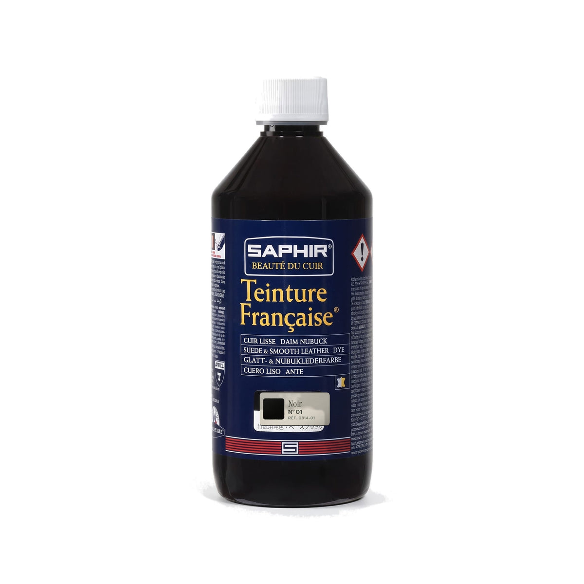 Teinture Française Saphir Noir, flacon de 500 ml